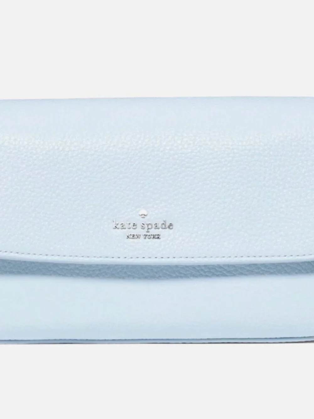 New Kate Spade Sutton Mini Crossbody Bag Pebble Leather Pale Sapphirine
